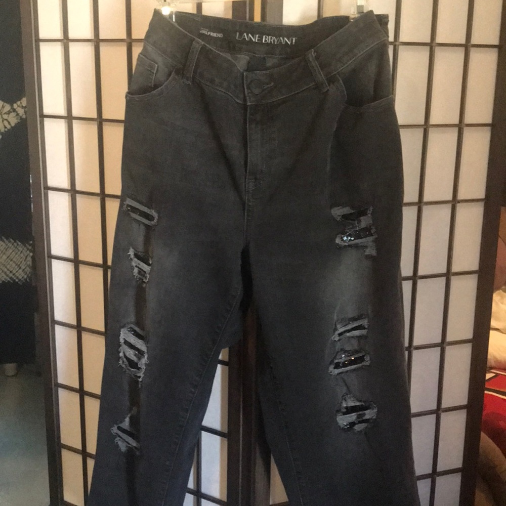Lane Bryant Slashed Girlfriend Capris